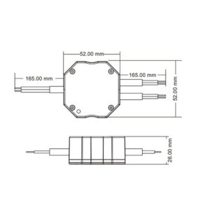 DALI AC TRIAC dimeris reguliatorius PUSH-DIM 150-360W 220V - Image 3
