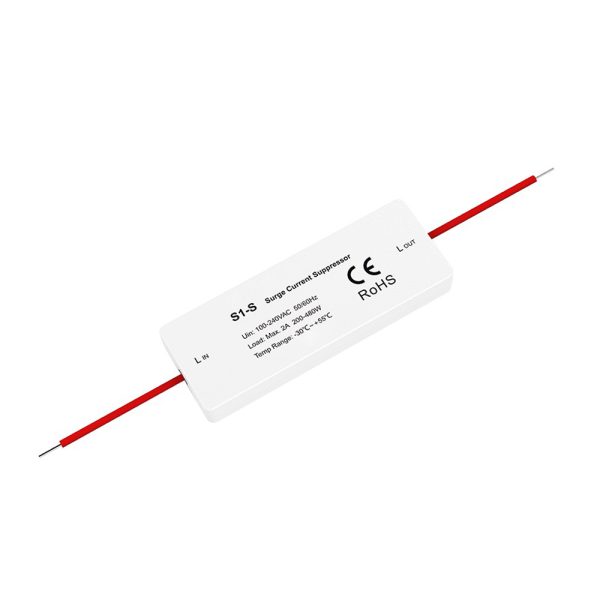 Vieno kanalo 100-240V Startinės srovės ribotuvas S1-S