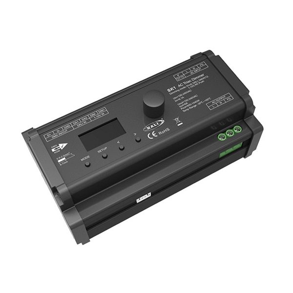 OLED kintamosios srovės (AC) TRIAC valdiklis-dimeris SK1 DALI