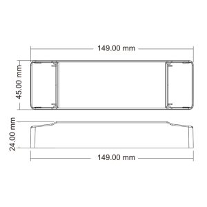 40W 300-1050mA TRIAC Nuolatinės srovės LED maitinimo šaltinis su pritemdymu TF-40A - Image 4