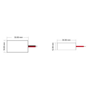 12-48V nuolatinės įtampos LED juostų apsauginis filtras V1-HP - Image 3